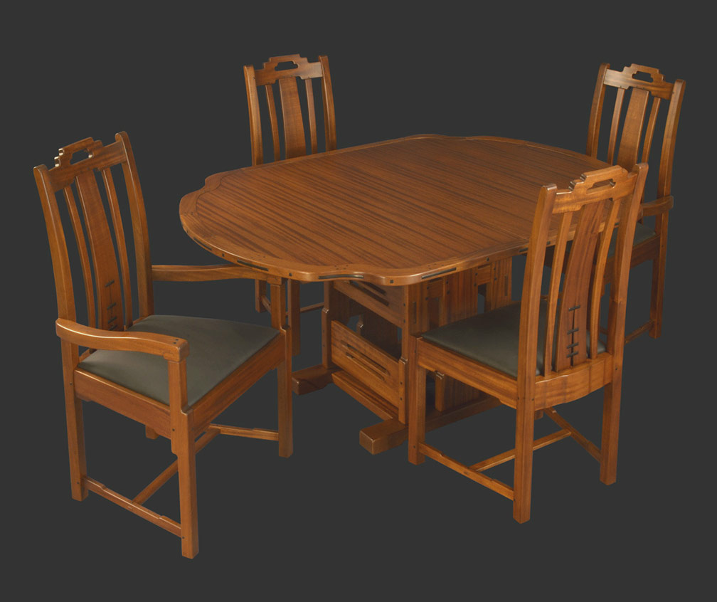 Gamble Style Dining Table Darrell Peart Furnituremaker