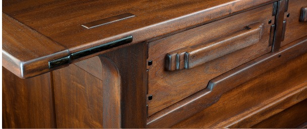 Greene and Greene Details with Drawer Pull